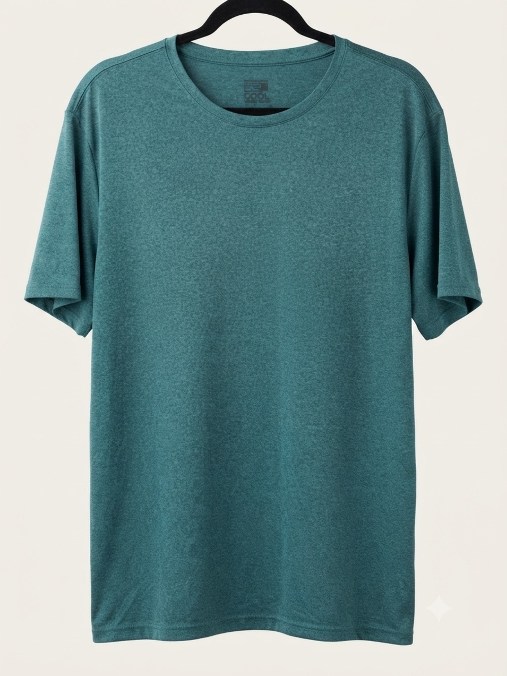Men's Teal Crew Short-Sleeve Tee